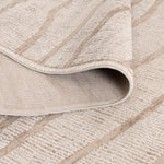 Nova Abstract Ivory Lines Rug