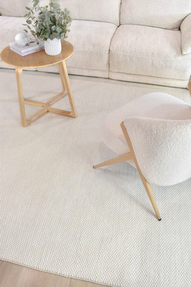 Sienna Cloud Silk Wool Rug