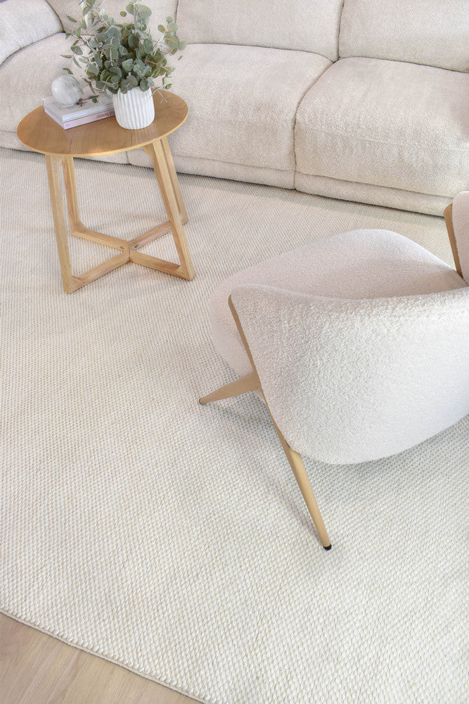 Sienna Cloud Silk Wool Rug