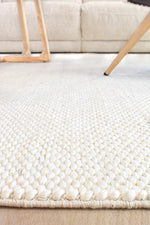 Sienna Cloud Silk Wool Rug