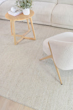 Sienna Earth Linen Wool Rug