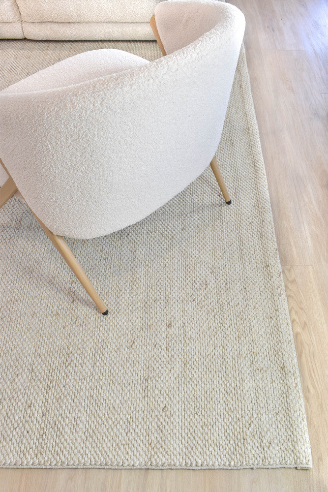Sienna Earth Linen Wool Rug