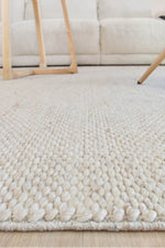 Sienna Earth Linen Wool Rug