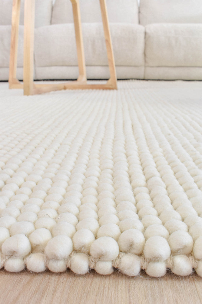 Sienna Ivory Tusk Wool Rug