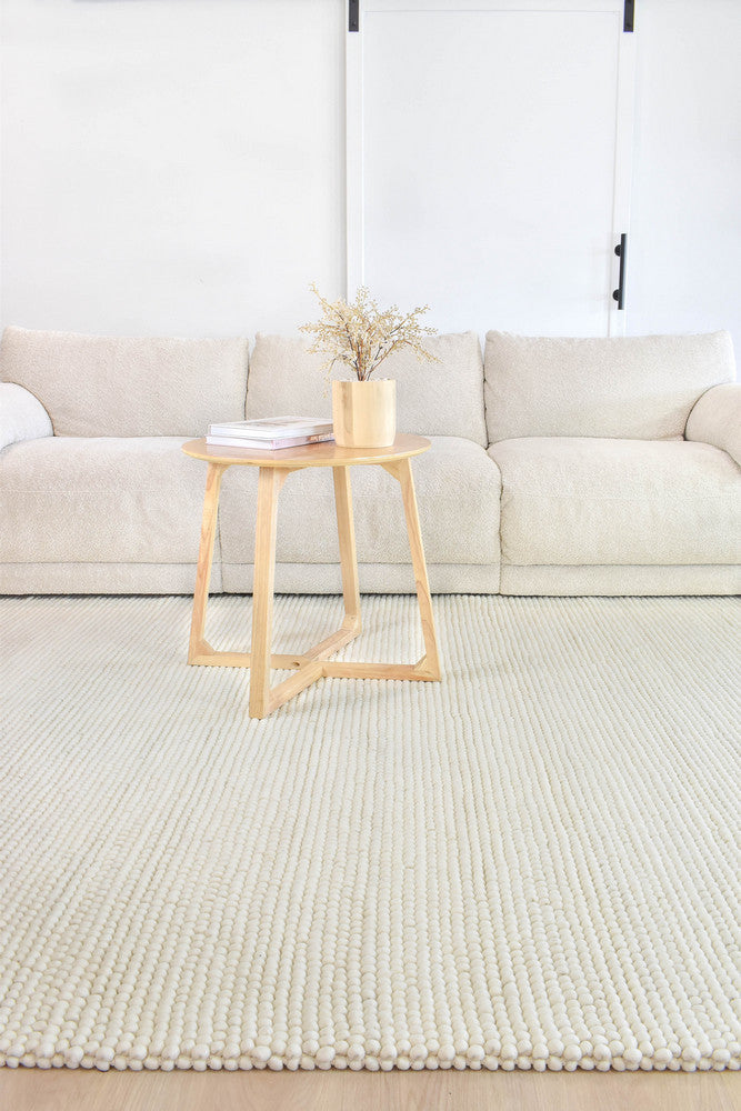 Sienna Ivory Tusk Wool Rug