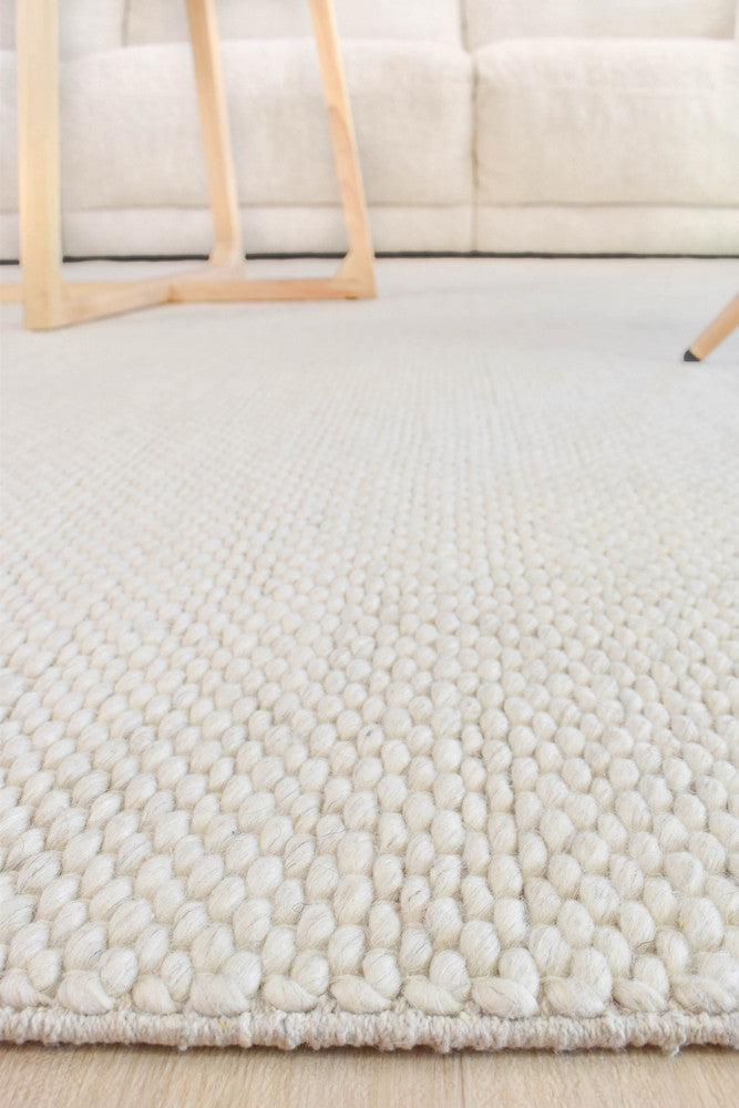 Sienna Pearl Wool Rug