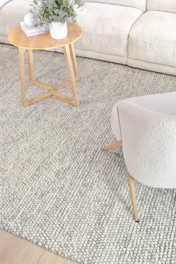 Sienna Silver Mist Wool Rug