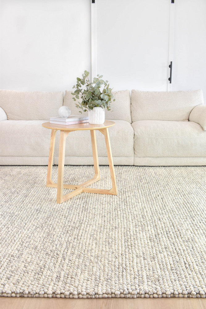 Sienna Silver Mist Wool Rug