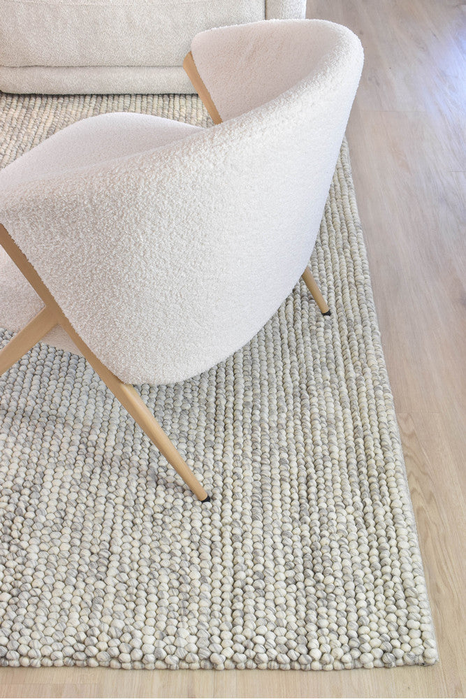 Sienna Silver Mist Wool Rug