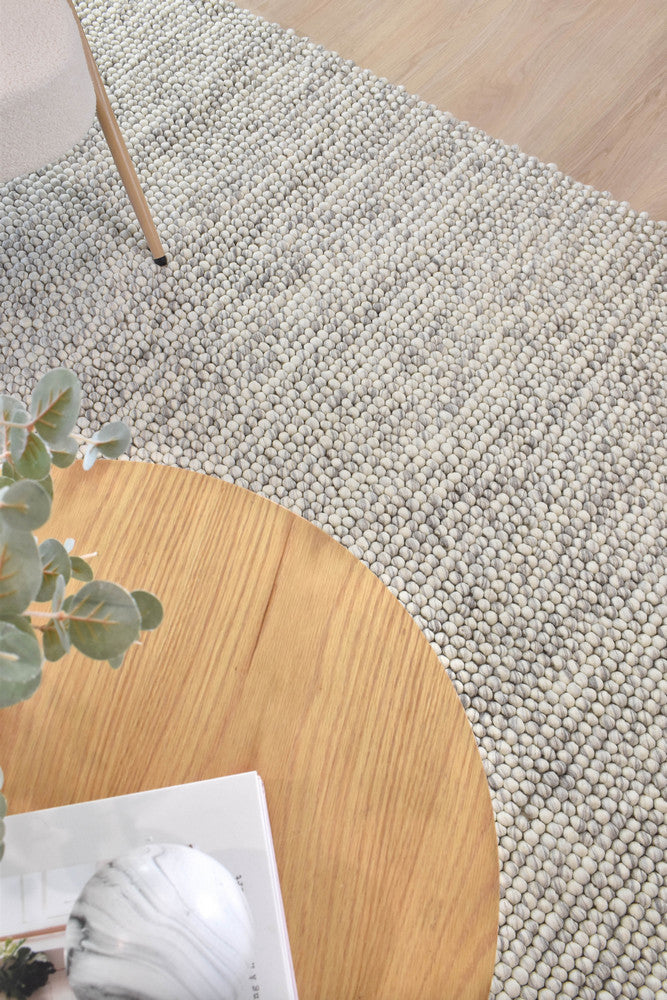 Sienna Silver Mist Wool Rug