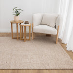 Rowan Beige Modern Wool Rug