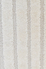 Arcadia Ribbed Arch Geometric Textured White Rug
