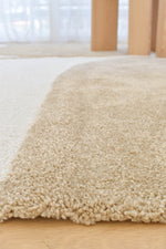 Arcadia Mid-Century Geometric Arch Textured Chestnut Rug