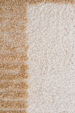 Arcadia Mid-Century Geometric Arch Textured Chestnut Rug