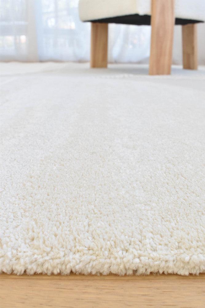 Arcadia Mid-Century Geometric Arch Textured Pearl Rug