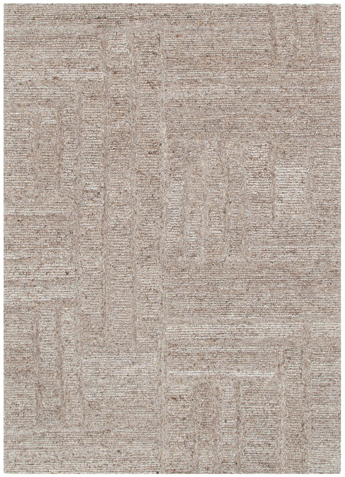 Rowan Cocoa Modern Wool Rug