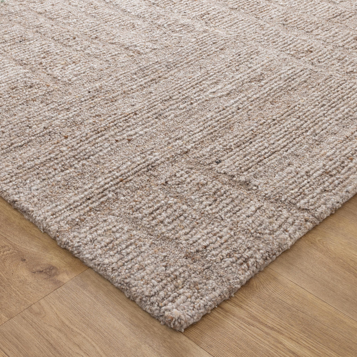 Rowan Cocoa Modern Wool Rug