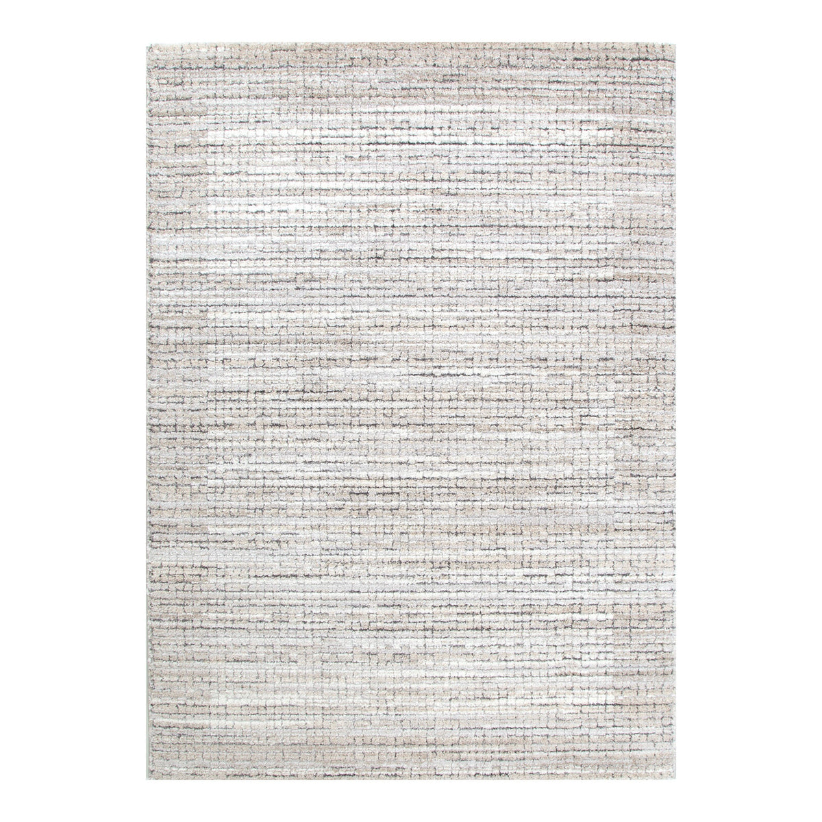 Aspen Textured Grey Beige Rug