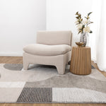 Aspen Grey Beige Arches Rug