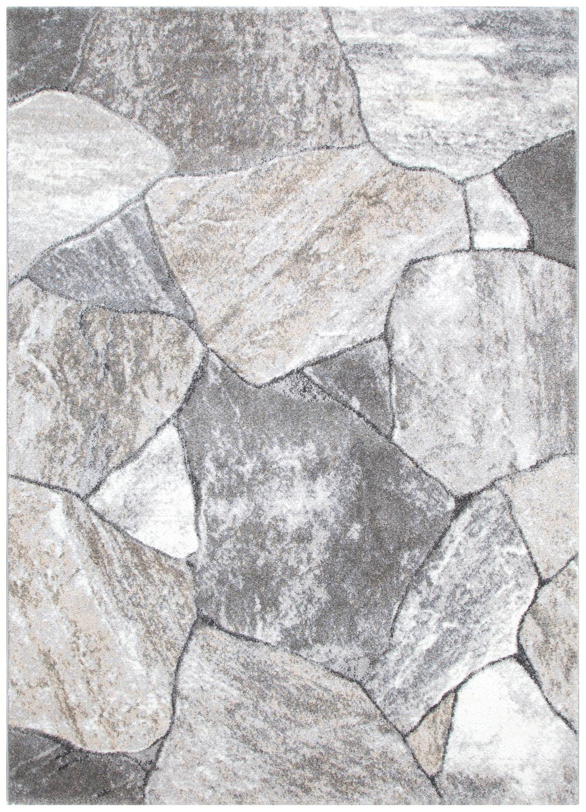 Aspen Grey Beige Sandstone Rug