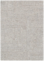 Rowan Greige Modern Wool Rug