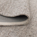 Rowan Greige Modern Wool Rug