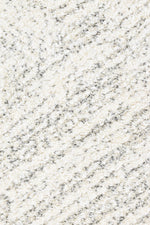Nirvana Cream Grey Multi-Directional Geometric Linear Plush Rug