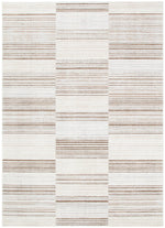 Nova Lines Beige Brown Rug
