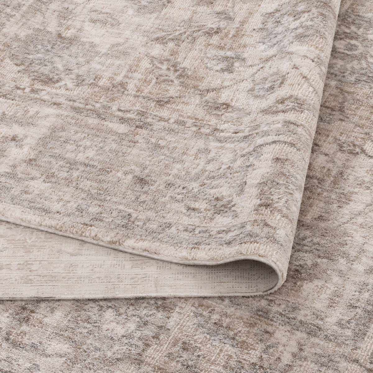 Muse Transitional Beige & Blue Rug