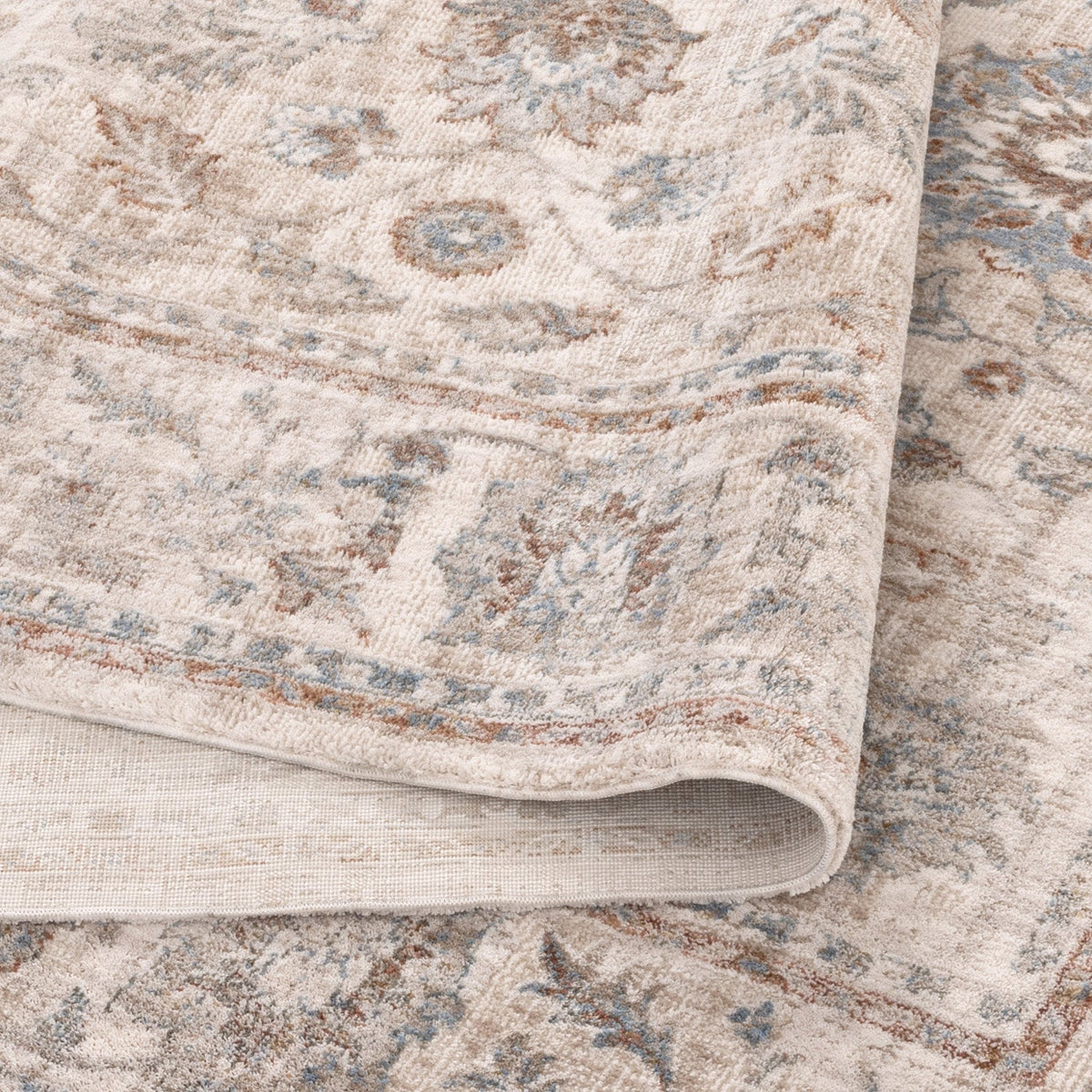 Muse Transitional Beige Blue Multi Rug