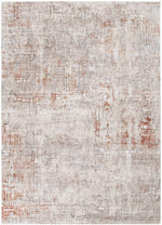 Muse Abstract Lines Multi Rust Transitional Rug