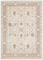 Nova Oriental Border Beige Rug
