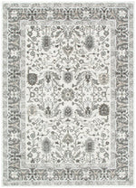 Nova Oriental Border Grey Rug