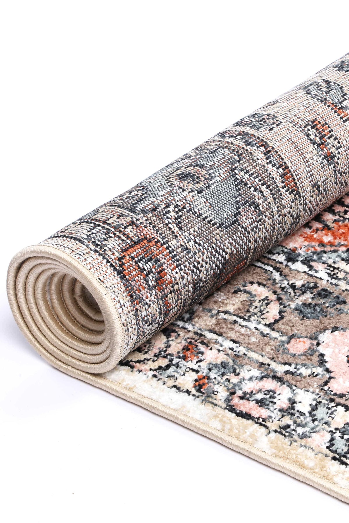 Abbot Traditional Beige Rug - The Rugs