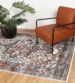 Abbot Traditional Beige Rug - The Rugs