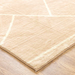 Velvet Luxe Diamonds Beige Washable Rug, [cheapest rugs online], [au rugs], [rugs australia]