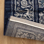 Eden Navy Transistional Traditional Rug