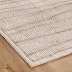 Nova Abstract Ivory Lines Rug