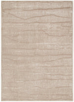 Nova Abstract Beige Lines Rug