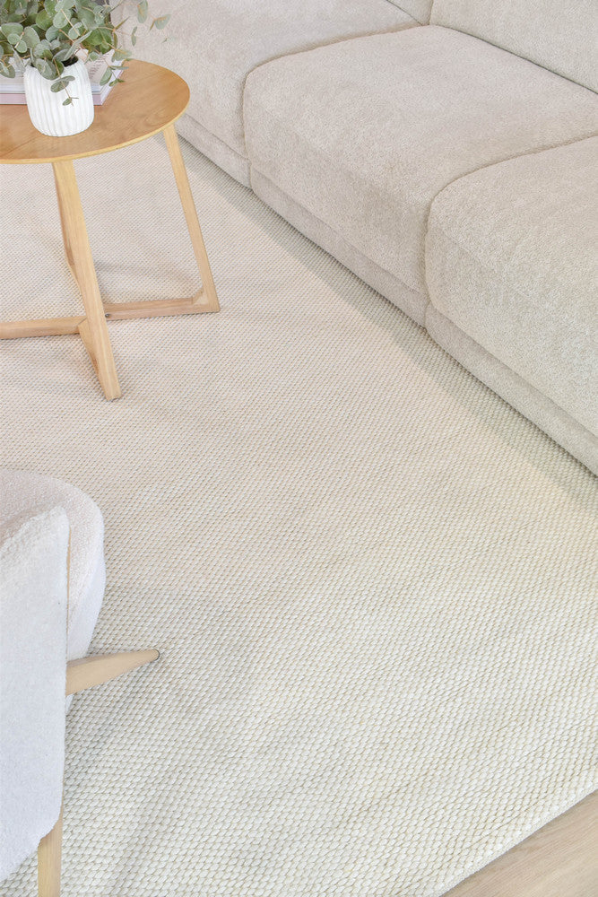 Sienna Cloud Silk Wool Rug