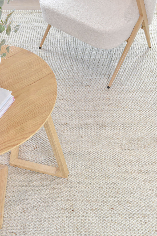 Sienna Earth Linen Wool Rug
