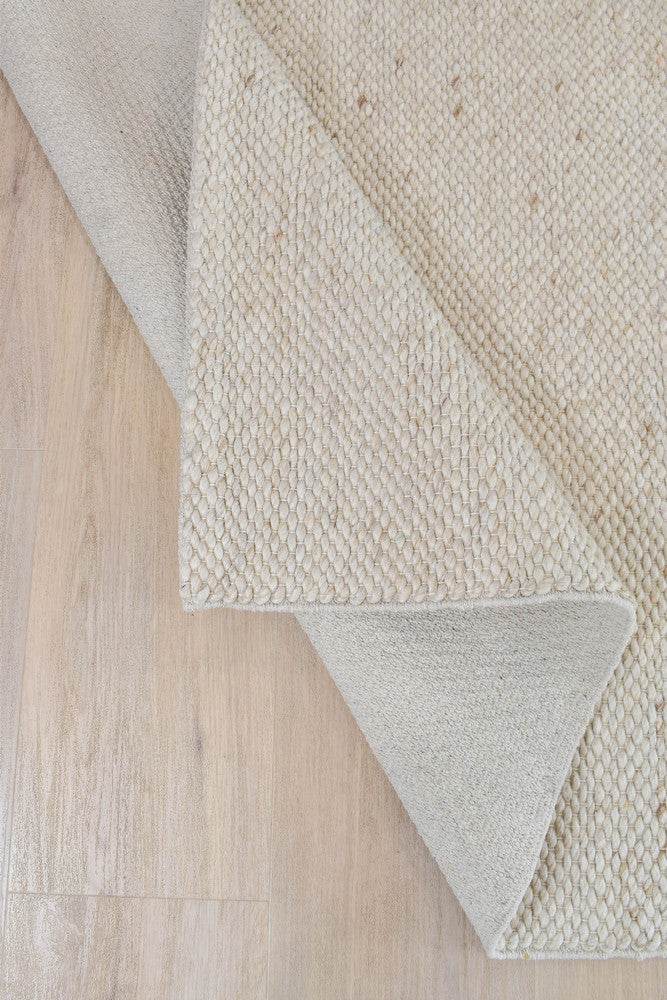 Sienna Earth Linen Wool Rug