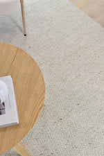 Sienna Earth Linen Wool Rug