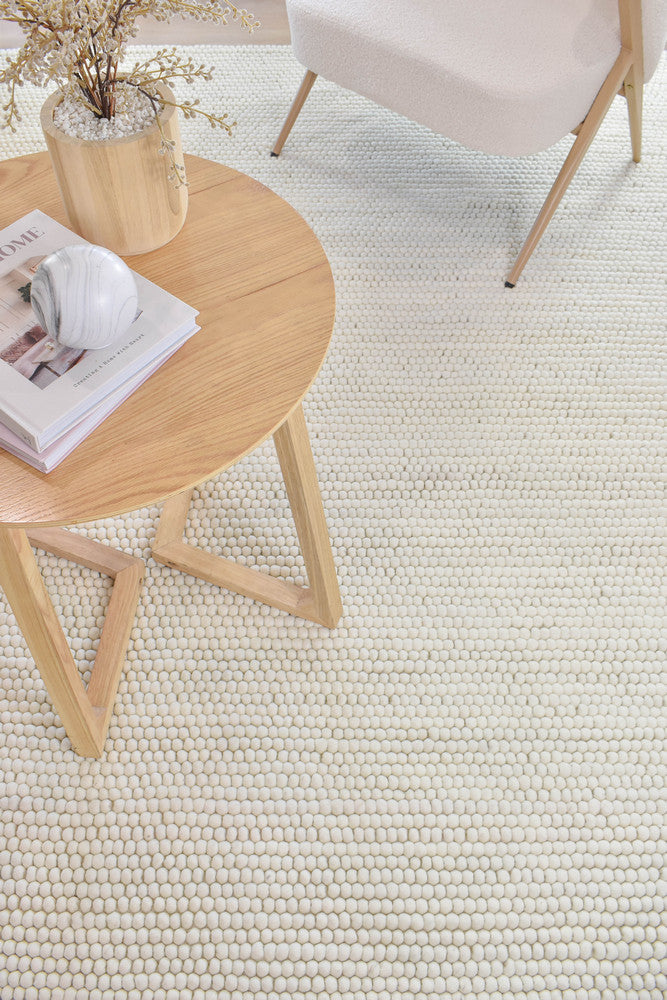 Sienna Ivory Tusk Wool Rug