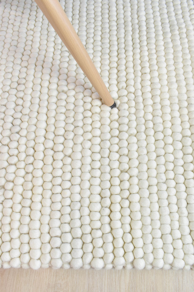 Sienna Ivory Tusk Wool Rug
