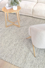 Sienna Silver Mist Wool Rug
