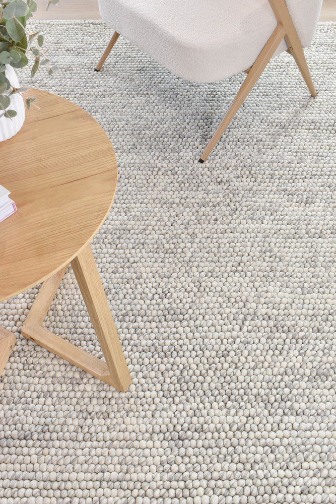 Sienna Silver Mist Wool Rug