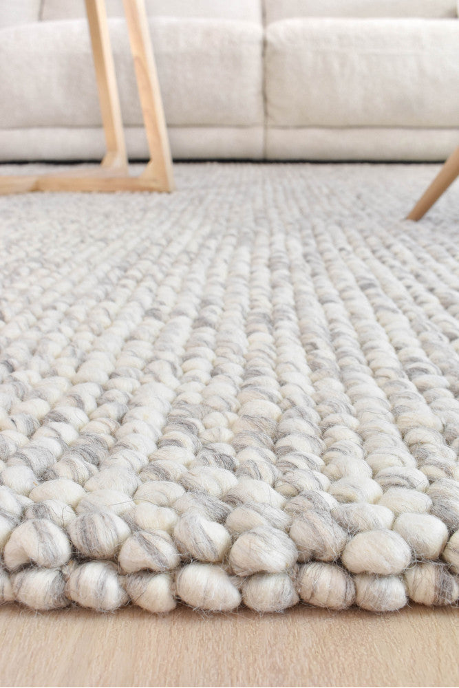 Sienna Silver Mist Wool Rug