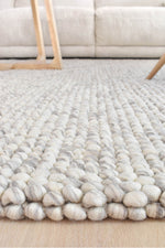 Sienna Silver Mist Wool Rug