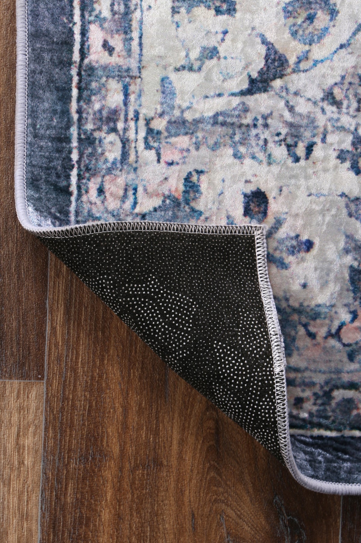 Halo Navy Medallion Non-Slip Rug, [cheapest rugs online], [au rugs], [rugs australia]